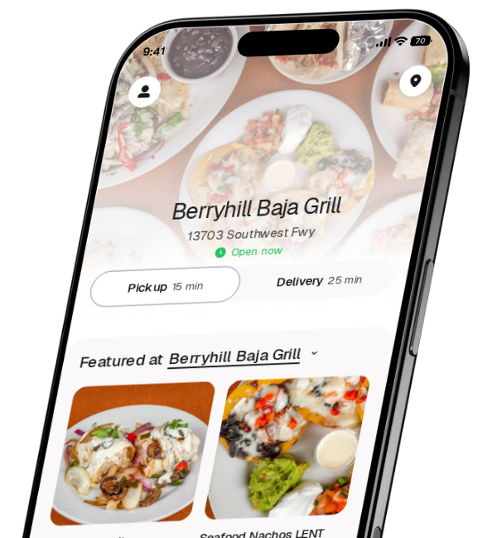 Berryhill Baja Grill app preview