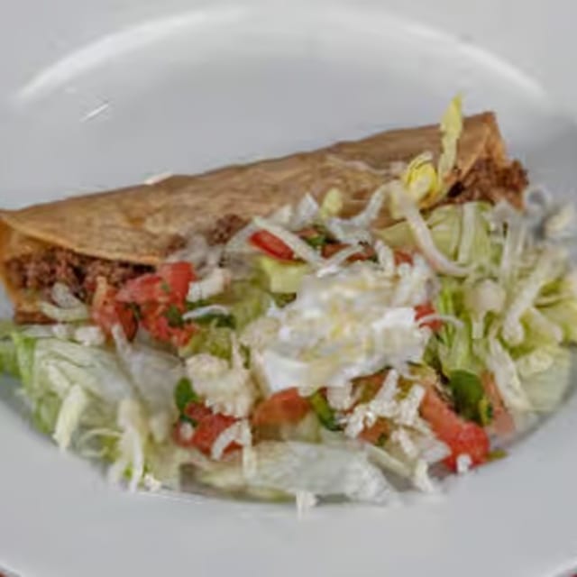 Ground Beef Taco.
