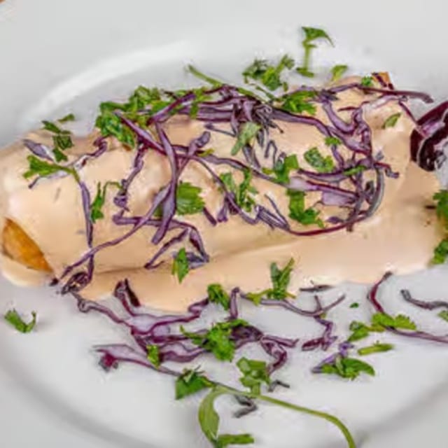 Fajita Chicken Chimichanga.