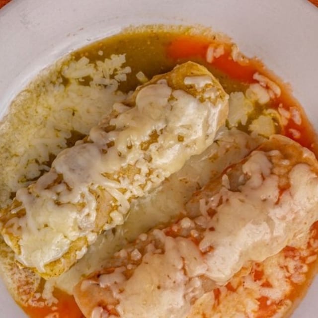 Seafood Enchilada.